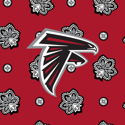 NFL RFID Small Stadium Crossbody Bag-Atlanta Falcons Bandana-Image 3-Vera Bradley