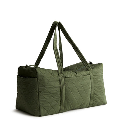 Large Original Duffel Bag-Bronze Green-Image 1-Vera Bradley