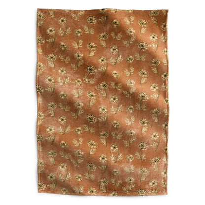 Oversized Throw Blanket-Anemones Macaroon-Image 1-Vera Bradley