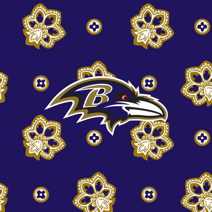 NFL Clear Small Belt Bag-Baltimore Ravens Bandana-Image 3-Vera Bradley
