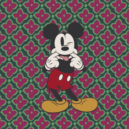 Disney Luggage Tag-Silly Mickey Mouse-Image 3-Vera Bradley