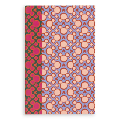 Disney Mini Notebook Set of 2-Mickey Mouse Kaleidoscope Multi-Image 2-Vera Bradley