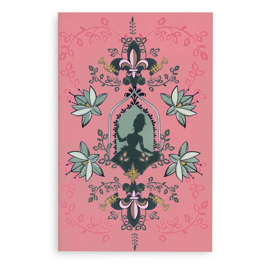 Disney Mini Notebook Set of 2-Tiana Silhouette Medallion-Image 1-Vera Bradley