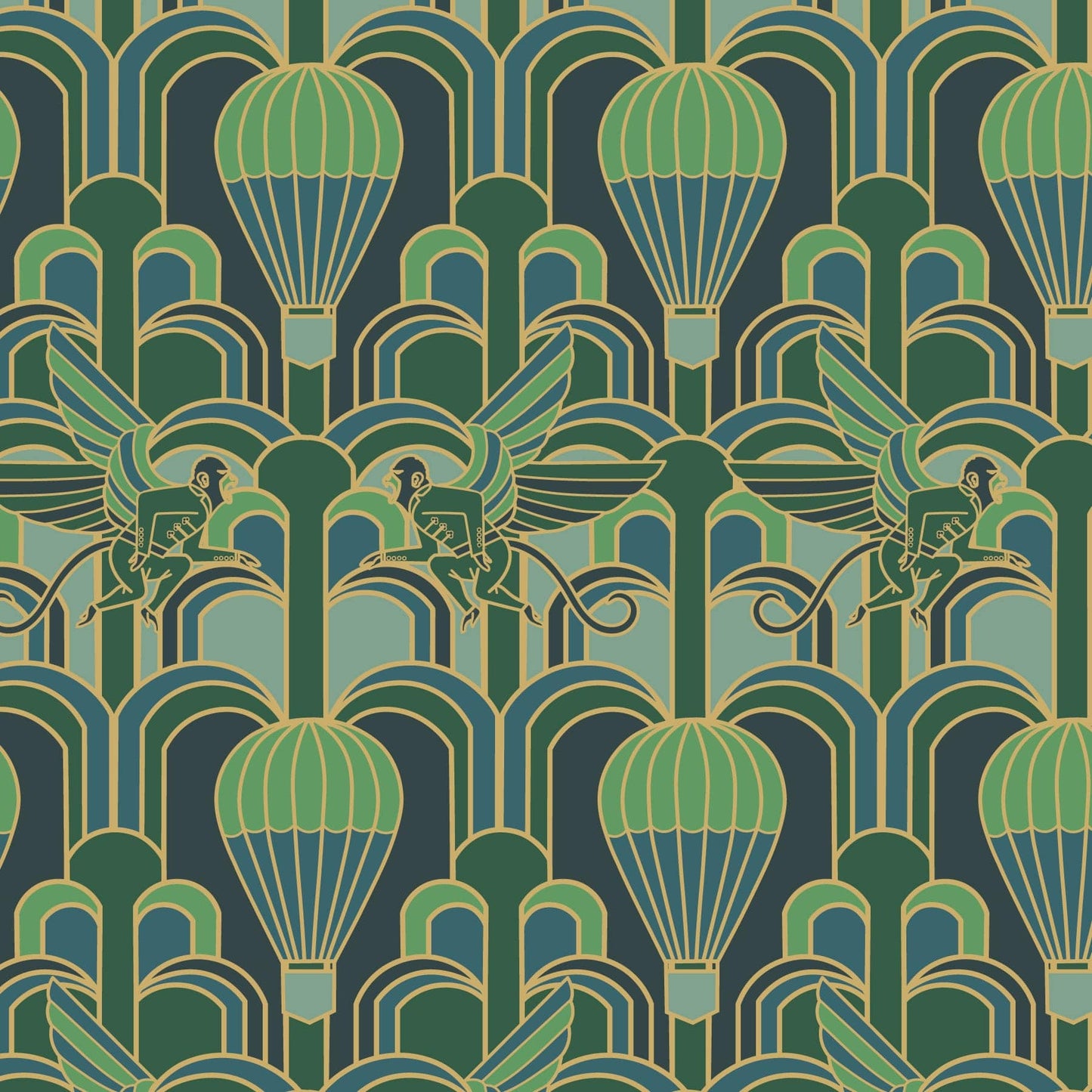 Wicked Mini Umbrella-Land of Oz-Image 3-Vera Bradley