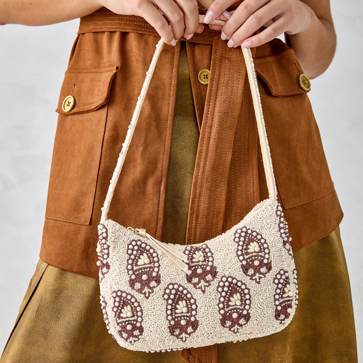 Mini Roxbury Crescent Shoulder Bag-Image 3-Vera Bradley