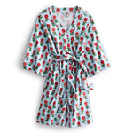 Disney Knit Robe-Mickey Meadow Ditsy-Image 1-Vera Bradley